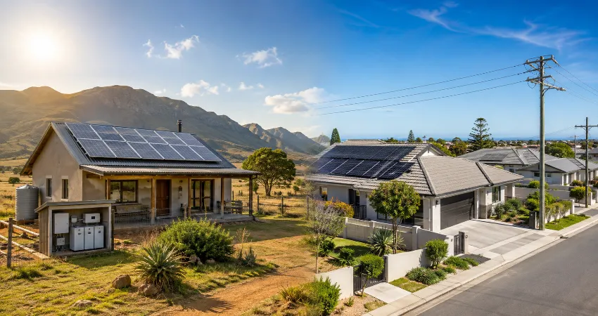 Off-Grid Vs. Grid-Tied Solar Cost In South Africa Compared